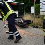 FW Flotwedel: Motorradfahrer nach Zusammenstoß mit Pkw verletzt