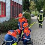 FW-OE: Jugendfeuerwehrgruppen Üben gemeinsam