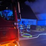 FW-AR: Feuerwehr rückt zu Carportbrand aus