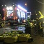 FW-BN: Feuerwehr löscht Balkonbrand mit Gartenschlauch