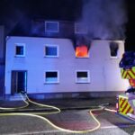 FW Bremerhaven: Feuer in Geestemünde. Feuerwehr rettet zwei Menschen.