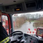 FW-Schermbeck: Wasser auf Fahrbahn