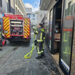 FW-AR: Brand in Imbissbetrieb schnell gelöscht