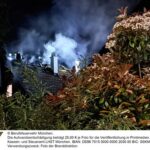 FW-M: Hoher Sachschaden nach Dachstuhlbrand (Waldperlach)