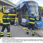 FW-M: Lkw trifft Straßenbahn (Neuhausen-Nymphenburg)