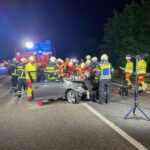 FW Witten: Verkehrsunfall auf der A 43 mit vier Verletzten.