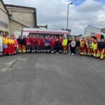 FW-MG: Mönchengladbacher Hilfsorganisationen und Feuerwehr üben den Aufbau einer Betreuungsplatz-Bereitschaft 500 NRW
