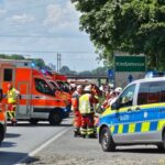 FW Burscheid: Verkehrsunfall mit mehreren Verletzten auf der Autobahn