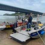FW Frankenthal: Drei Personen aus dem Rhein gerettet