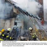FW-M: Hoher Schaden nach Brand (Nymphenburg)