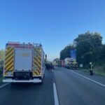 FW Dinslaken: Schwerer Verkehrsunfall auf der A3