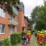 FW Bergheim: Feuerwehr löscht Küchenbrand in Bergheim Person sollte in Wohnung vermisst sein