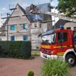 FW-GE: Feuerwehr Gelsenkirchen löscht Dachstuhlbrand in Gelsenkirchen-Erle