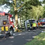 FW-ROW: Tödlicher Verkehrsunfall auf der K 109