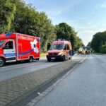 FW-EN: Unfall zwischen PKW und Motorroller – Rettungshubschrauber im Einsatz