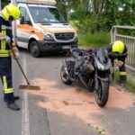 FW Flotwedel: Ortsfeuerwehr Eicklingen beseitigt auslaufende Betriebsstoffe nach Verkehrsunfall