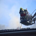 FW-SE: Dachstuhlbrand eines Einfamilienhauses