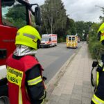 FW Flotwedel: Vermeintlicher Verkehrsunfall auf der Hauptstraße in Wienhausen