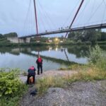 FW-GE: Abendliche Feuerwehrübung am Rhein-Herne-Kanal