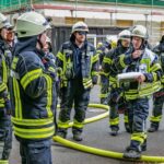 FW-KLE: Aufwendige Einsatzübung in Bedburg-Hau: Feuer in einer Gemeinschaftsunterkunft