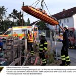 FW-M: Bauarbeiter stürzt in Baugrube (Untermenzing)