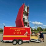 FW Alpen: Kreiszeltlager 2024 der Jugendfeuerwehren in Alpen