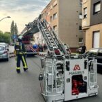 FW-BO: Kellerbrand in einem Mehrfamilienhaus