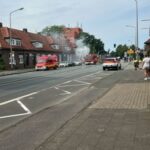 FW Gronau: Brand eines Reihenhauses an der Ochtruper Straße