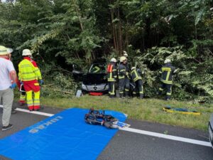 FW-MH: Unfall auf der A 40