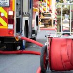 FW Dresden: Starke Rauchentwicklung bei Garagenbrand