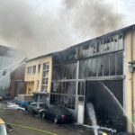 FW Ratingen: Großbrand in Ratinger Gewerbegebiet – Folgemeldung