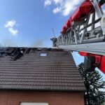 FW-Schermbeck: Gebäudebrand in Hünxe