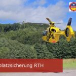 FW-EN: Fahrradfahrer stürzt an Ennepetalsperre – Landeplatzsicherung für Rettungshubschrauber