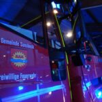 FW Sonsbeck: Verkehrsunfall mit eingeklemmter Person auf der A57