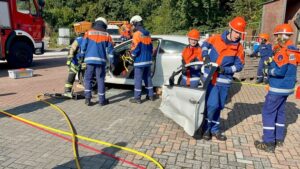 FW Hünxe: 24-Stunden-Dienst der Jugendfeuerwehr Hünxe – Ein Tag voller Einsätze und Kreativität