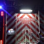 FW-E: Wohnungsbrand mit Menschenrettung – eine Person lebensgefährlich verletzt