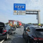 FW-ROW: Verkehrsunfall – MANV 7 auf der Autobahn – fordert Großaufgebot an Rettungsmitteln