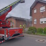 FW Gangelt: Kellerbrand unterbricht die Jubiläumsfeiern in Gangelt