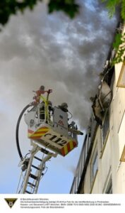 FW-M: Hochhaus in Flammen (Forstenried)