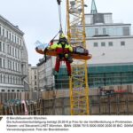 FW-M: Baugerüst stürzt auf Arbeiter (Altstadt-Lehel)