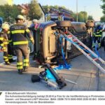 FW-M: Opel in Seitenlage (Milbertshofen)