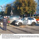 FW-M: E-Call meldet Verkehrsunfall (Berg am Laim)