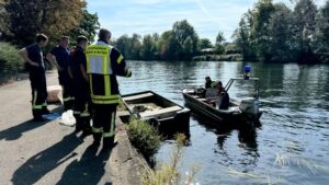 FW-MH: Boot gekentert – Berufsfeuerwehr Mülheim im Einsatz