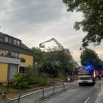 FW-DO: Dachstuhlbrand nach Blitzeinschlag in Eving