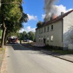 FW-BO: Dachstuhlbrand in Kornharpen