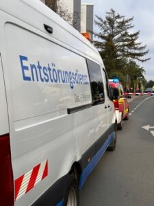 FW-DO: Gasausströmung in Dortmund-Hörde – Zwei Bauarbeiter bewusstlos in Baugrube