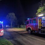 FW-ROW: Brand in Kleingartenkolonie – Gartenlaube komplett zerstört