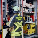 FW Hünxe: Grasbrand durch Ersthelfer gelöscht