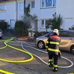 FW-M: Feuerwehr rettet Katze bei Kellerbrand (Pasing)