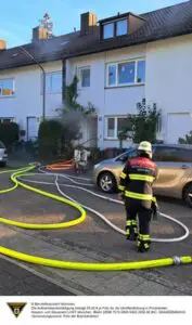 FW-M: Feuerwehr rettet Katze bei Kellerbrand (Pasing)